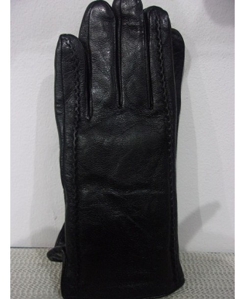 Мъжки черни ръкавици Естествена кожа